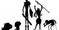 character design, silhouettes